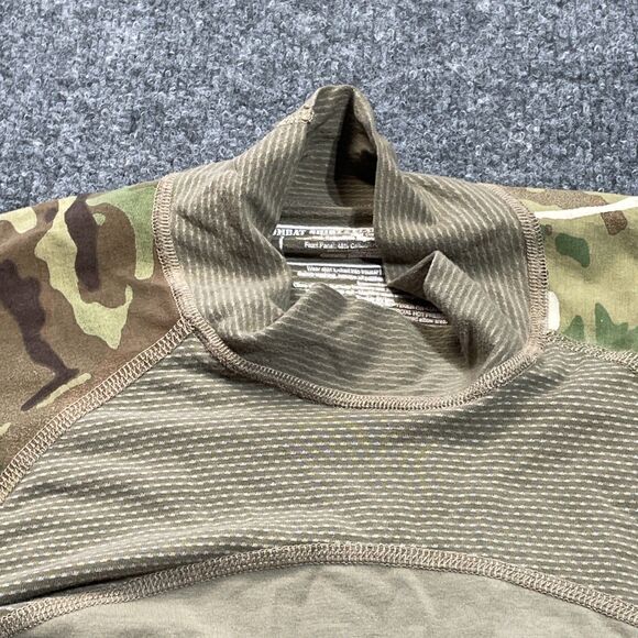 U.S. Army Puzzle Camo Shirt Mens Large Flame Resistant Combat Certified Gear - Picture 3 of 16